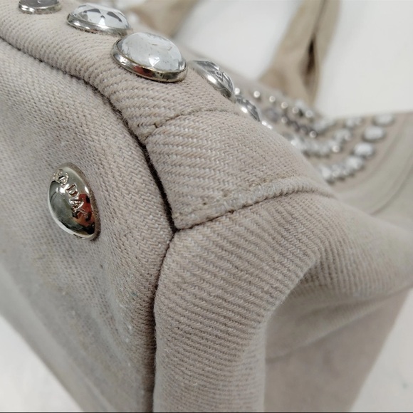 Crystal Prada Canapa Bijoux tote - Picture 5 of 8